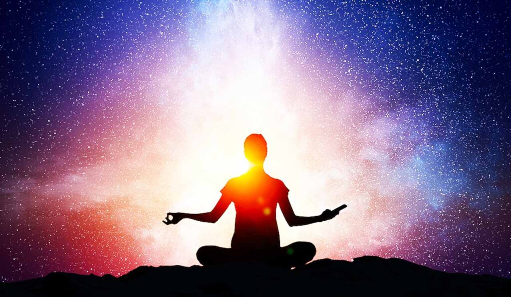 Man enlightened during kundalini awakening
